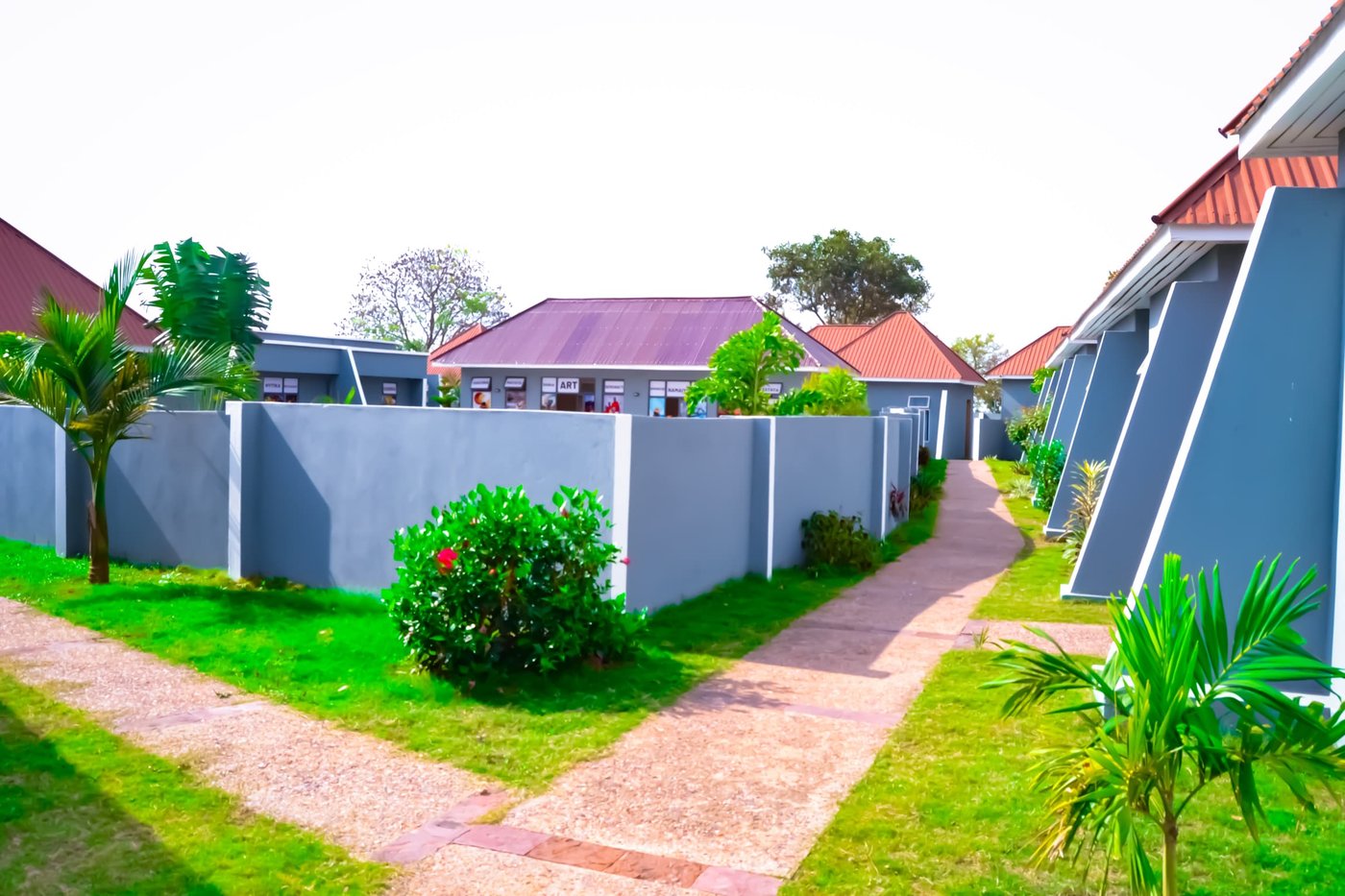 Nyitika Hotel — Compound & Garden