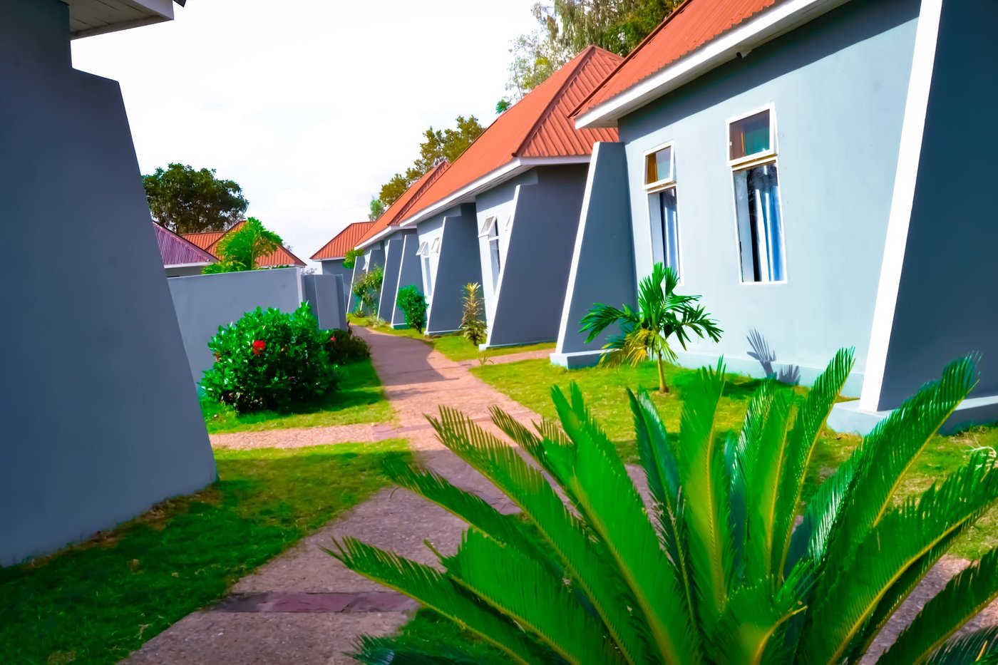 Hotel Building & Garden Grounds